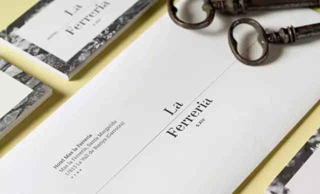 西班牙Mas La Ferreria 酒店的品牌视觉设计